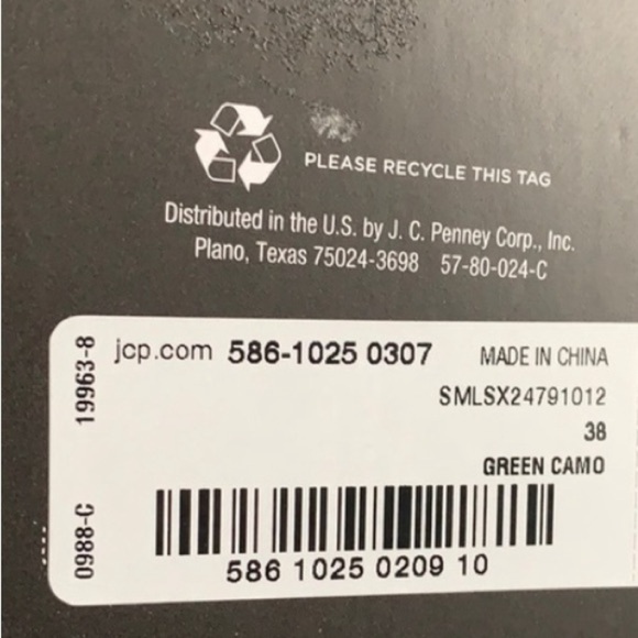 MSX Strahan Green Camo Board Shorts Swim Trunks - Picture 8 of 10